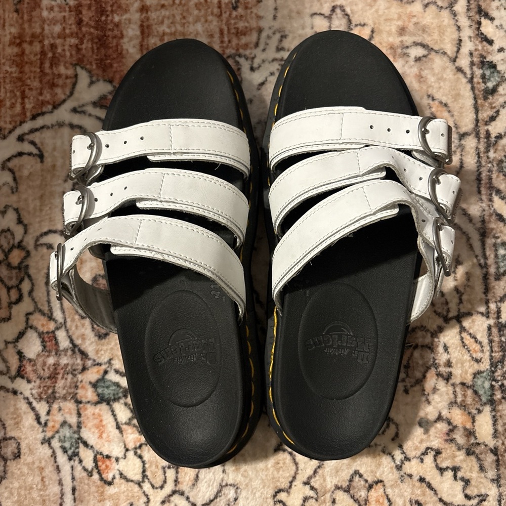 Dr martens White Strap Sandals